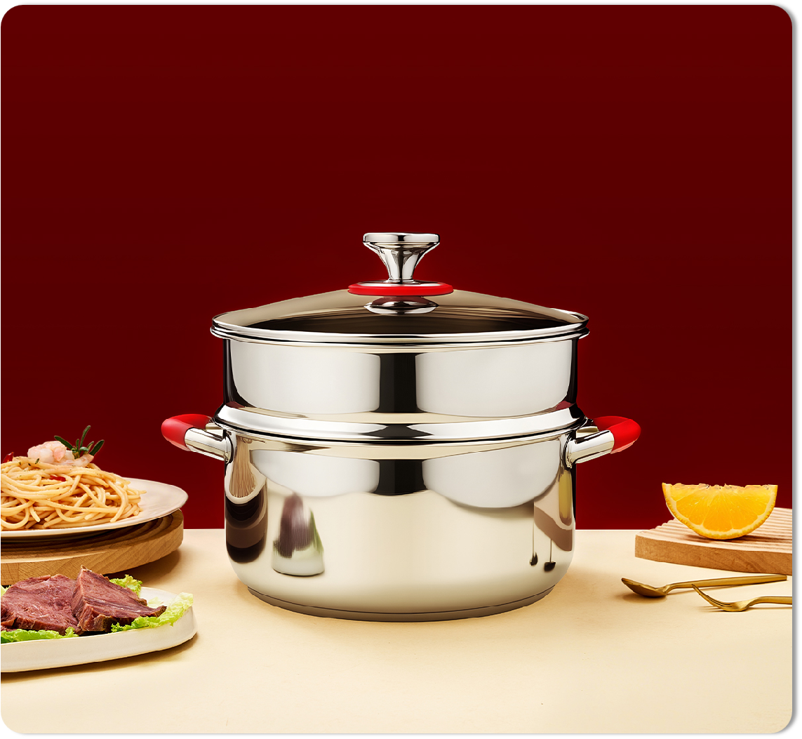 悦味·双层汤蒸锅 LH-TG23    