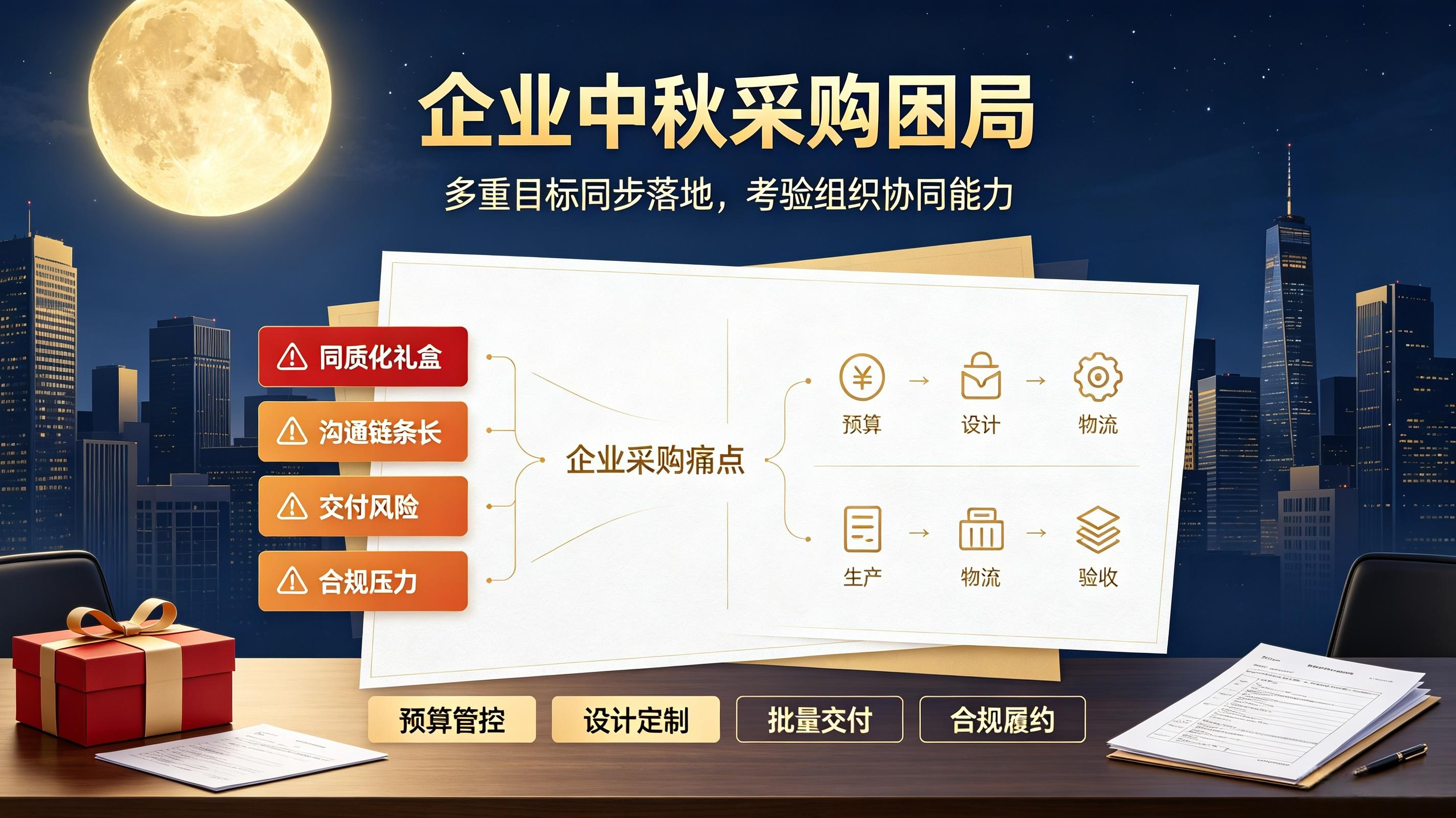中秋企业福利礼盒定制，选对服务商解决采购全链路难题